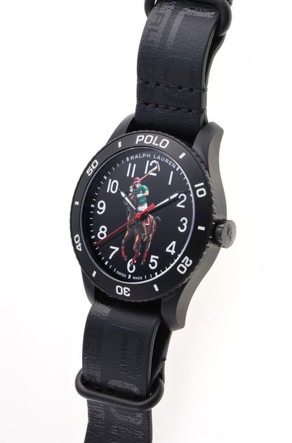 RALPH LAUREN ラルフローレン ポロ プレーヤー オートマチック Cal.RL200-1 472836828001 SS PVD メンズ 時計 2510215