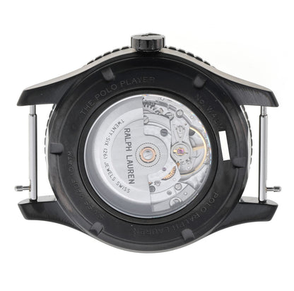 RALPH LAUREN ラルフローレン ポロ プレーヤー オートマチック Cal.RL200-1 472836828001 SS PVD メンズ 時計 2510215