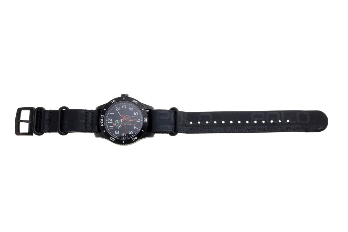 RALPH LAUREN ラルフローレン ポロ プレーヤー オートマチック Cal.RL200-1 472836828001 SS PVD メンズ 時計 2510215