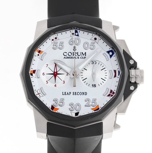 CORUM コルム アドミラルズカップ リープセコンド 48 オートマチック 01.0034 895.931.06/0371 AA92　 TI / カーボン メンズ 時計 2510219