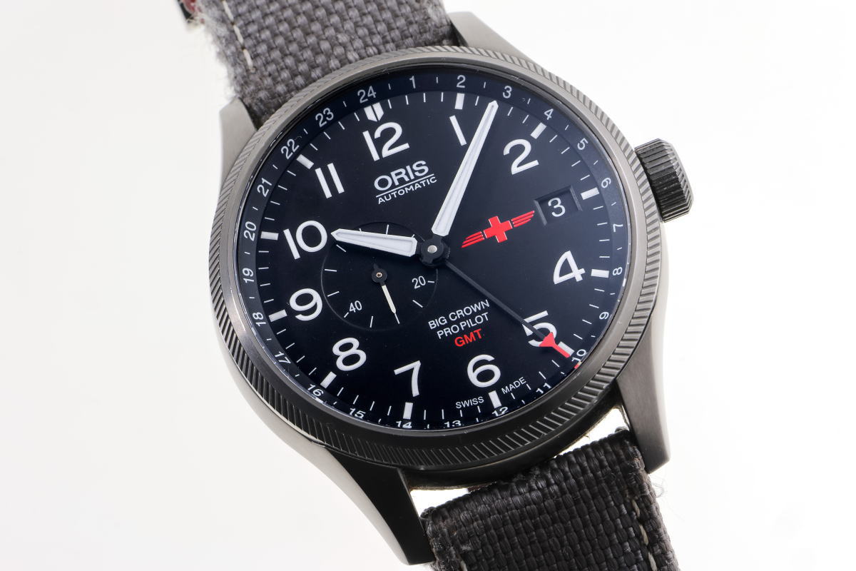 ORIS オリス プロパイロット GMT レガ  オートマチック 01 748 7710 4284-SET SS PVD メンズ 時計 2510225