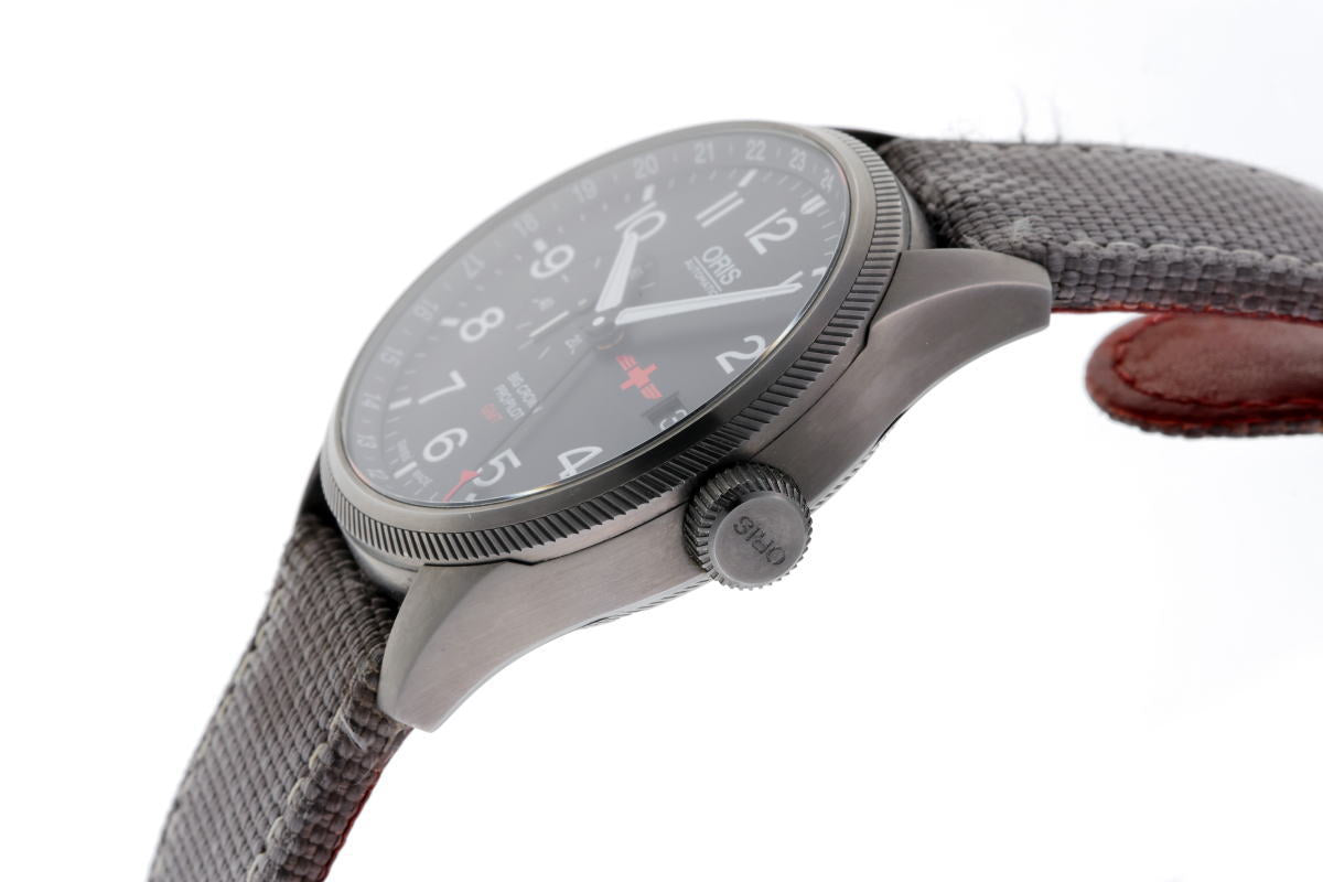 ORIS オリス プロパイロット GMT レガ  オートマチック 01 748 7710 4284-SET SS PVD メンズ 時計 2510225