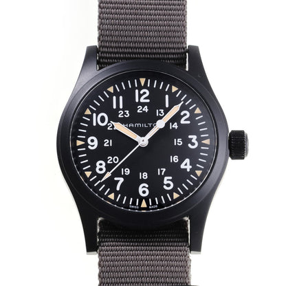 HAMILTON ハミルトン カーキフィールド メカニカル 手巻き H69409930 / H694090 SS PVD メンズ 時計 2510227
