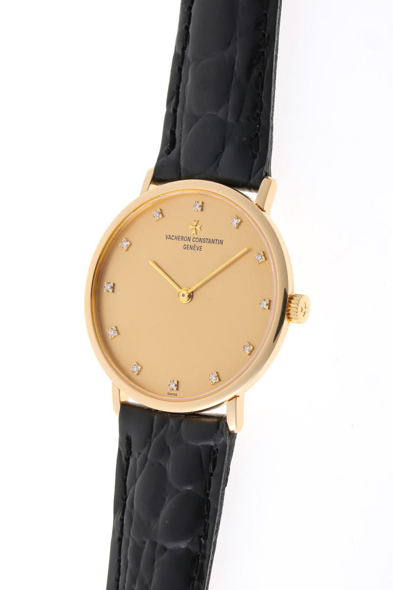 VACHERON CONSTANTIN ヴァシュロンコンスタンタン エッセンシャル 12Pダイヤ 手巻 Cal.1132.2 31039 750YG メンズ 時計 2510228