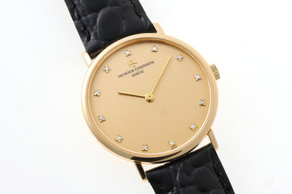 VACHERON CONSTANTIN ヴァシュロンコンスタンタン エッセンシャル 12Pダイヤ 手巻 Cal.1132.2 31039 750YG メンズ 時計 2510228