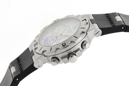BVLGARI ブルガリ ディアゴノ スクーバ クロノグラフ オートマチック FIFA限定 SCB38S SS メンズ 時計 2510229
