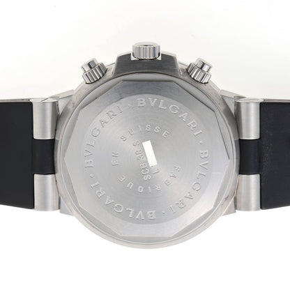 BVLGARI ブルガリ ディアゴノ スクーバ クロノグラフ オートマチック FIFA限定 SCB38S SS メンズ 時計 2510229