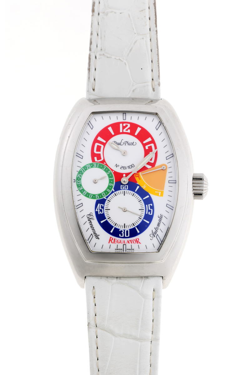 PaulPicot ポールピコ ファーシャー 3000　レギュレーター  オートマチック　※訳あり品 0740.S SS メンズ 時計 2510233