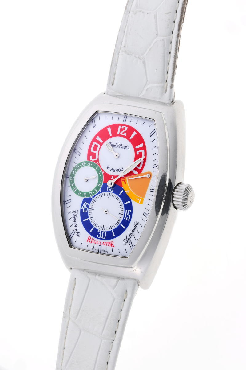 PaulPicot ポールピコ ファーシャー 3000　レギュレーター  オートマチック　※訳あり品 0740.S SS メンズ 時計 2510233