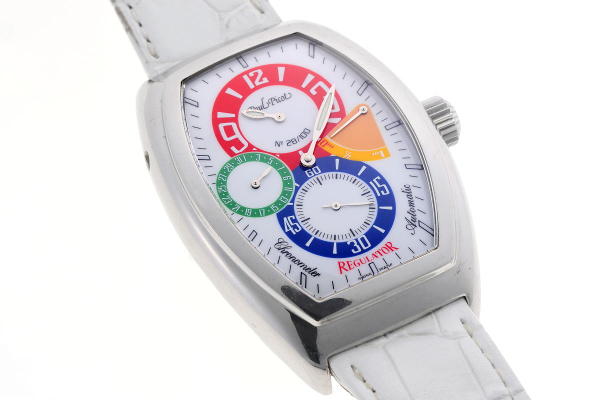 PaulPicot ポールピコ ファーシャー 3000　レギュレーター  オートマチック　※訳あり品 0740.S SS メンズ 時計 2510233