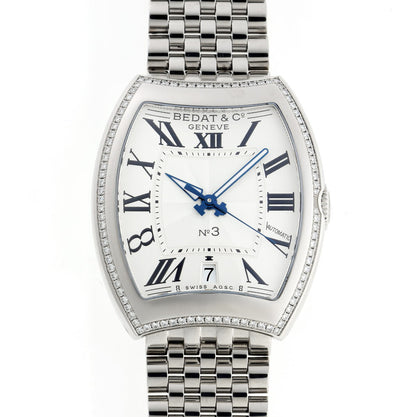 BEDAT & CO ベダ＆カンパニー ナンバー3 No.3 トノーウォッチ ダイヤ オートマチック B315.021.100 SS メンズ 時計 2510236