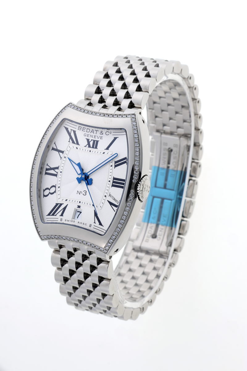BEDAT & CO ベダ＆カンパニー ナンバー3 No.3 トノーウォッチ ダイヤ オートマチック B315.021.100 SS メンズ 時計 2510236