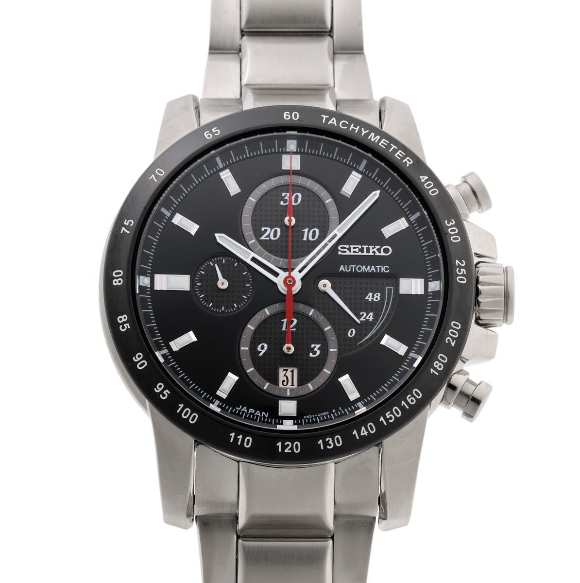 SEIKO セイコー ブライツ フェニックス メカニカル クロノグラフ オートマチック SAGH007 / 6S37-00B0 SS メンズ 時計 2510238