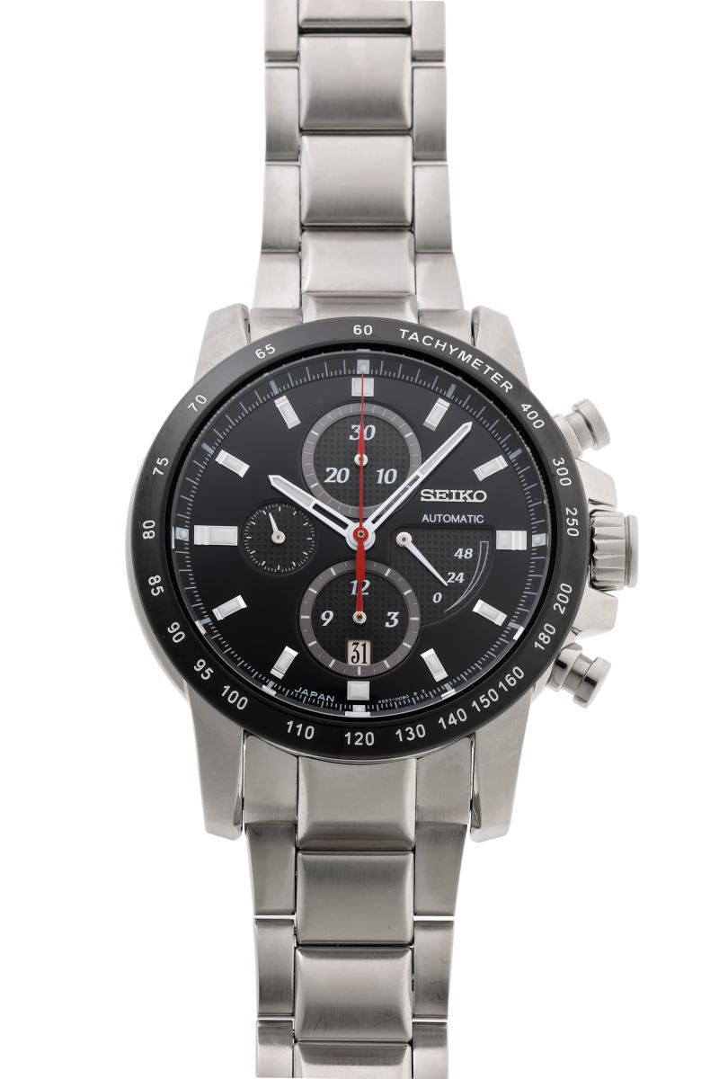 SEIKO セイコー ブライツ フェニックス メカニカル クロノグラフ オートマチック SAGH007 / 6S37-00B0 SS メンズ 時計 2510238