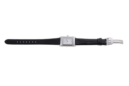 JAEGER-LECOULTRE ジャガールクルト レベルソ フローラル ダイヤ クォーツ Q2658420 / 265.8.08 SS レディース 時計 2510241