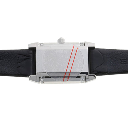 JAEGER-LECOULTRE ジャガールクルト レベルソ フローラル ダイヤ クォーツ Q2658420 / 265.8.08 SS レディース 時計 2510241