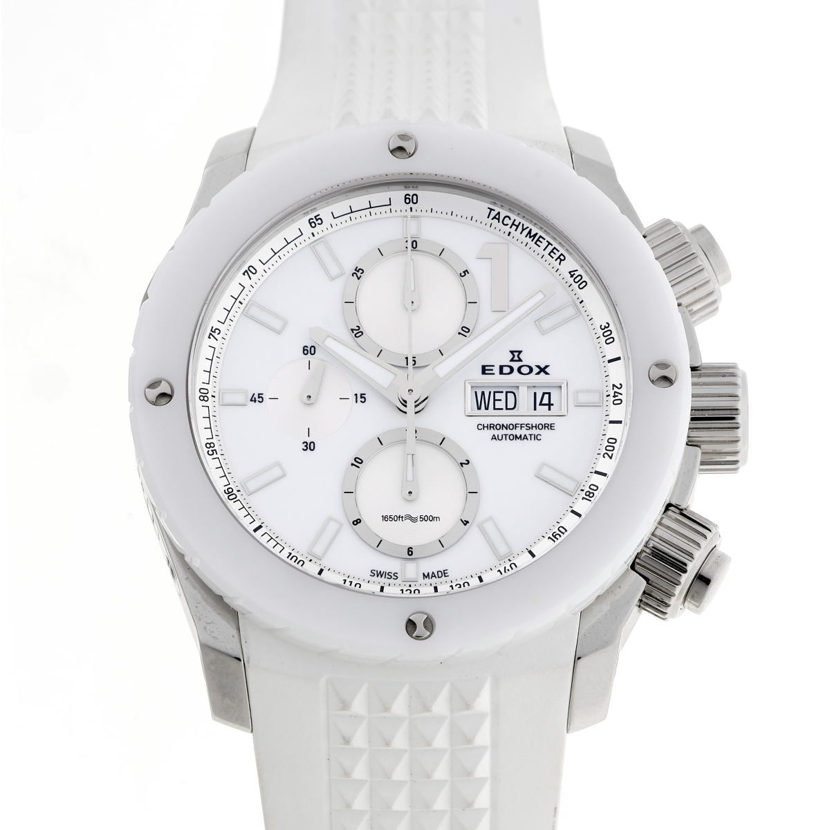 EDOX エドックス クロノオフショア1 クロノグラフ オートマチック 01114-3B-BN-S SS / CE メンズ 時計 2510243