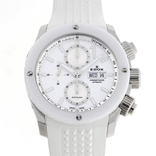 EDOX エドックス クロノオフショア1 クロノグラフ オートマチック 01114-3B-BN-S SS / CE メンズ 時計 2510243
