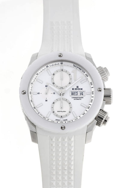 EDOX エドックス クロノオフショア1 クロノグラフ オートマチック 01114-3B-BN-S SS / CE メンズ 時計 2510243
