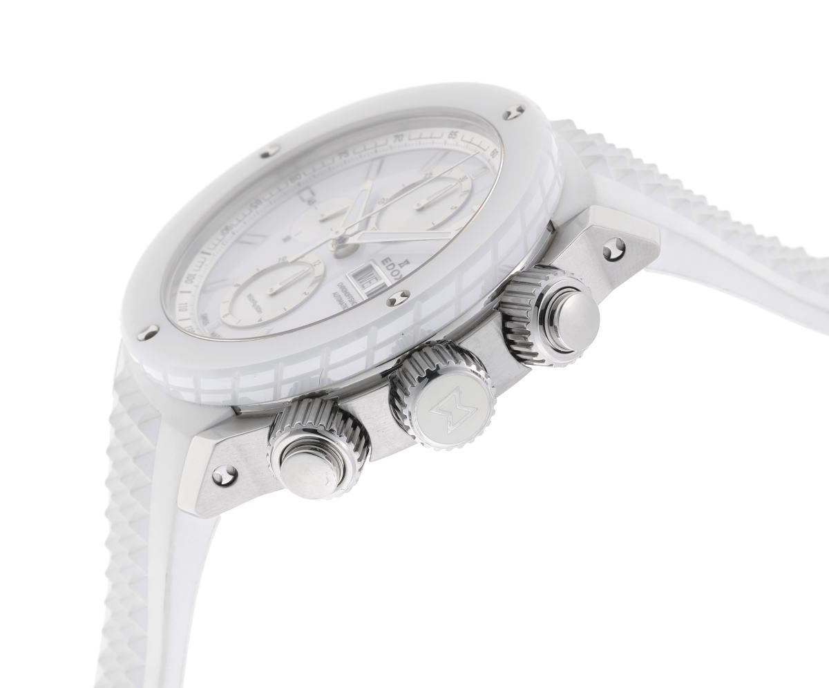 EDOX エドックス クロノオフショア1 クロノグラフ オートマチック 01114-3B-BN-S SS / CE メンズ 時計 2510243