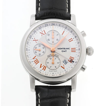 MONTBLANC モンブラン スター クロノグラフ GMT オートマチック 7067 36967 SS メンズ 時計 2510244