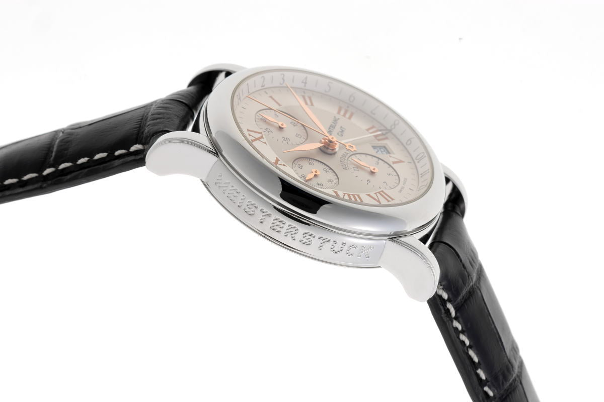 MONTBLANC モンブラン スター クロノグラフ GMT オートマチック 7067 36967 SS メンズ 時計 2510244