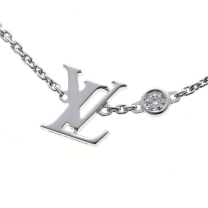 Louis Vuitton ルイヴィトン パンダンティフ イディール ブロッサムLV ネックレス Q93653 ホワイトゴールド 750WG 2510247