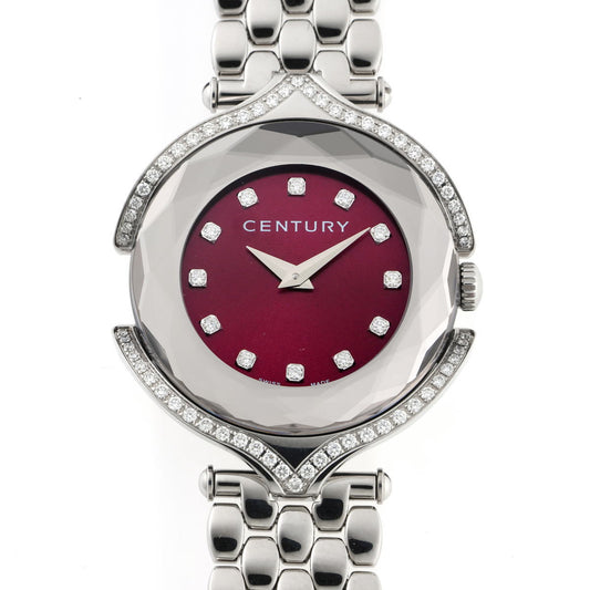 CENTURY センチュリー アフィニティ  ダイヤ クォーツ 637.7.S.M67.14.SK SS レディース 時計 2510252