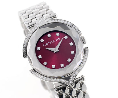 CENTURY センチュリー アフィニティ  ダイヤ クォーツ 637.7.S.M67.14.SK SS レディース 時計 2510252