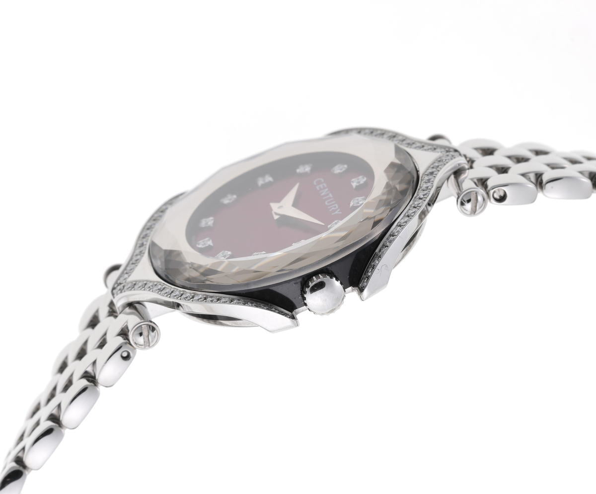CENTURY センチュリー アフィニティ  ダイヤ クォーツ 637.7.S.M67.14.SK SS レディース 時計 2510252