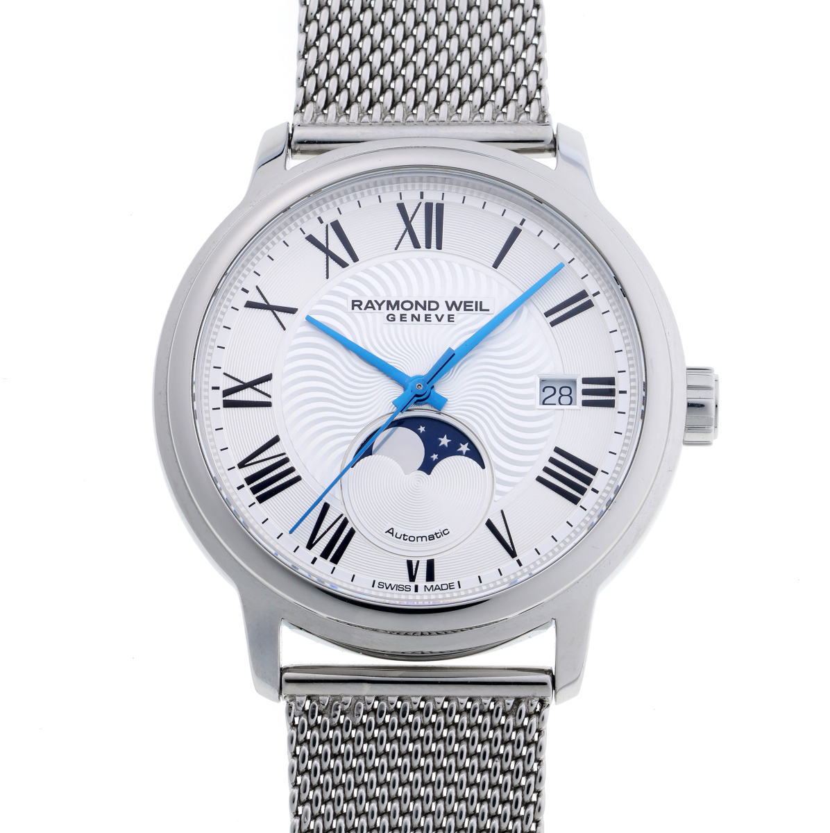 RAYMOND WEIL レイモンドウェイル マエストロ ムーンフェイズ オートマチック Cal.RW4280 2239M-ST-00659 SS メンズ 時計 2510253