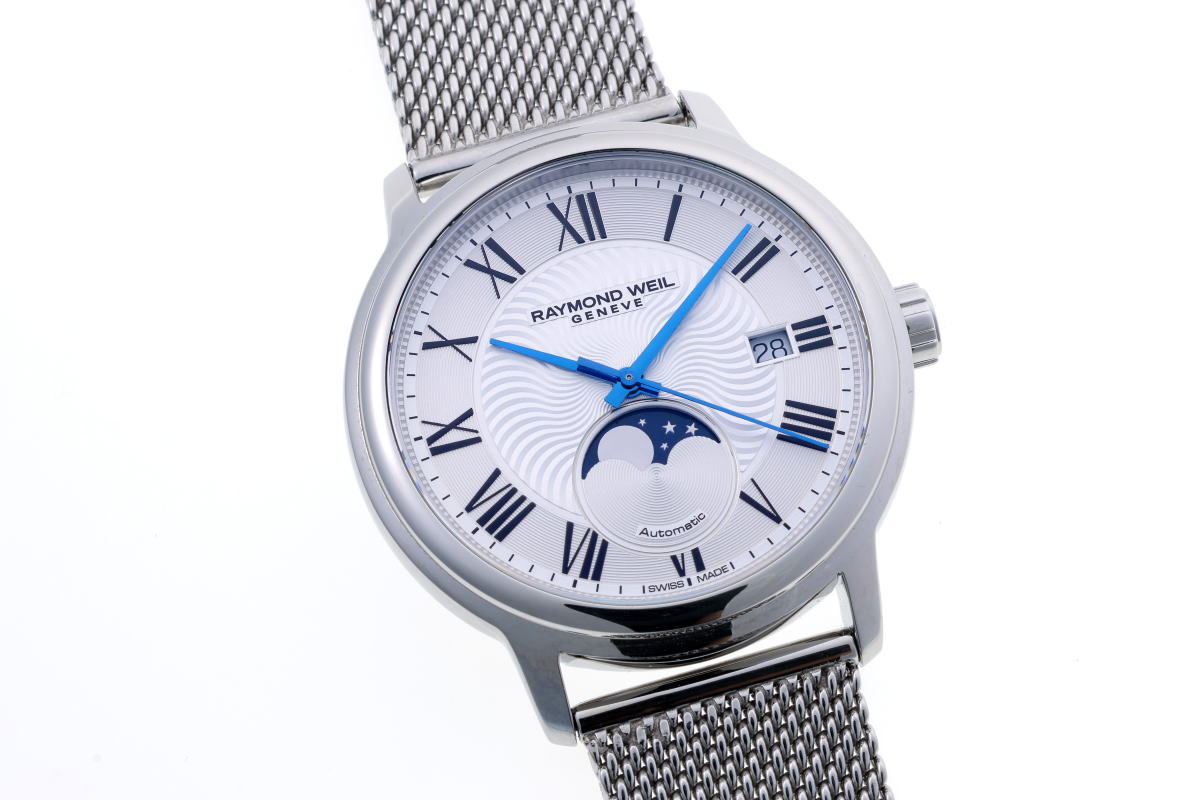 RAYMOND WEIL レイモンドウェイル マエストロ ムーンフェイズ オートマチック Cal.RW4280 2239M-ST-00659 SS メンズ 時計 2510253