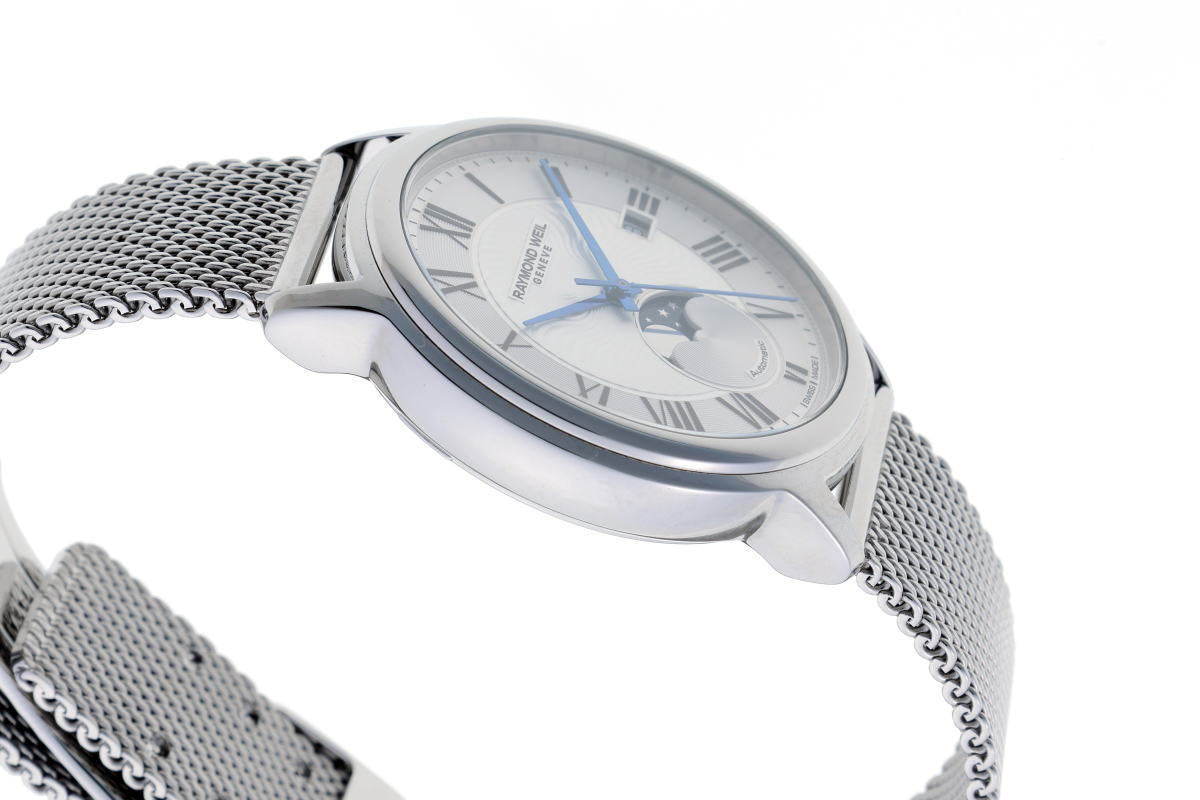 RAYMOND WEIL レイモンドウェイル マエストロ ムーンフェイズ オートマチック Cal.RW4280 2239M-ST-00659 SS メンズ 時計 2510253