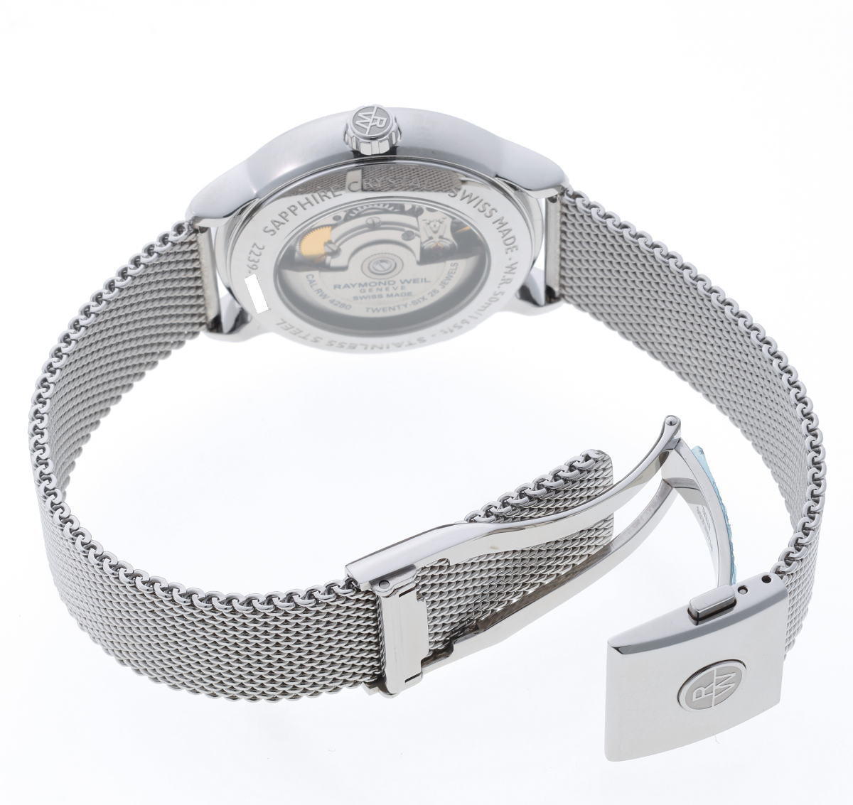 RAYMOND WEIL レイモンドウェイル マエストロ ムーンフェイズ オートマチック Cal.RW4280 2239M-ST-00659 SS メンズ 時計 2510253