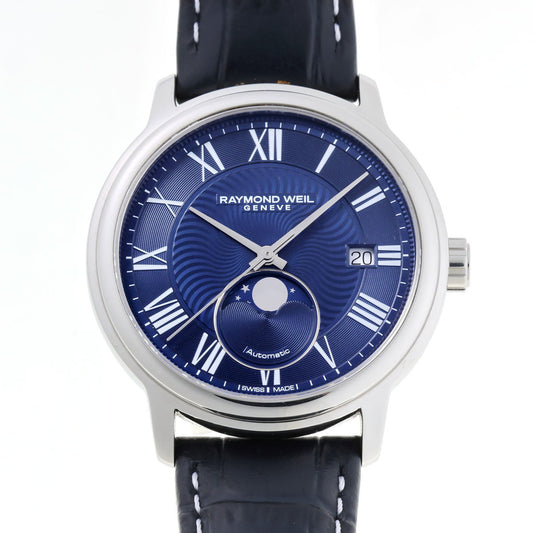 RAYMOND WEIL レイモンドウェイル マエストロ ムーンフェイズ オートマチック 2239-STC-00509 SS メンズ 時計 2510254