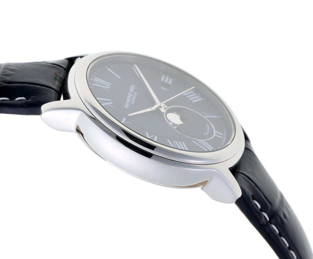 RAYMOND WEIL レイモンドウェイル マエストロ ムーンフェイズ オートマチック 2239-STC-00509 SS メンズ 時計 2510254