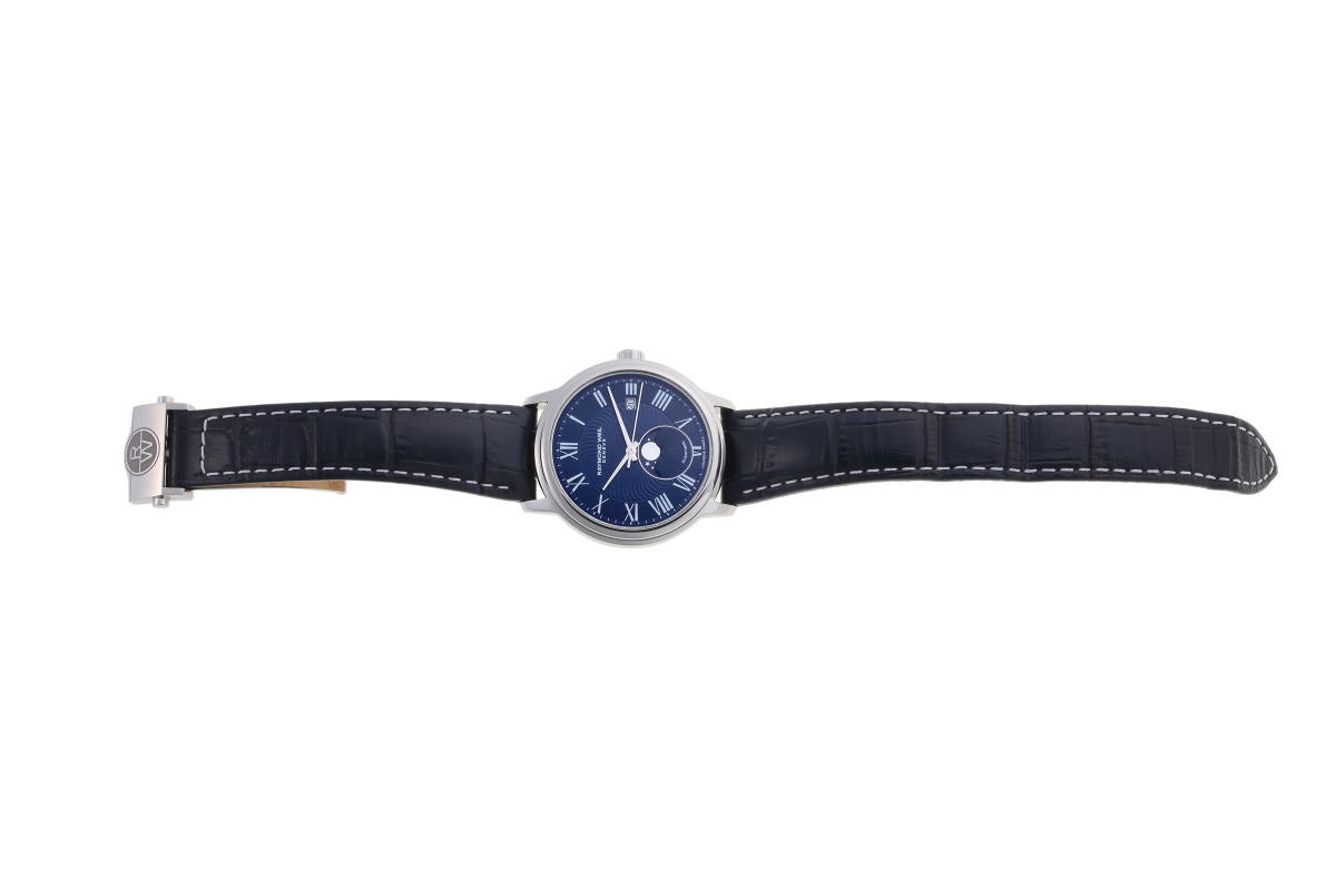 RAYMOND WEIL レイモンドウェイル マエストロ ムーンフェイズ オートマチック 2239-STC-00509 SS メンズ 時計 2510254