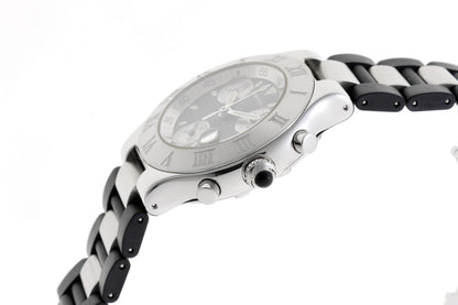 Cartier カルティエ マスト21 クロノスカフ クォーツ W10125U2 SS / ラバー メンズ 時計 2510255