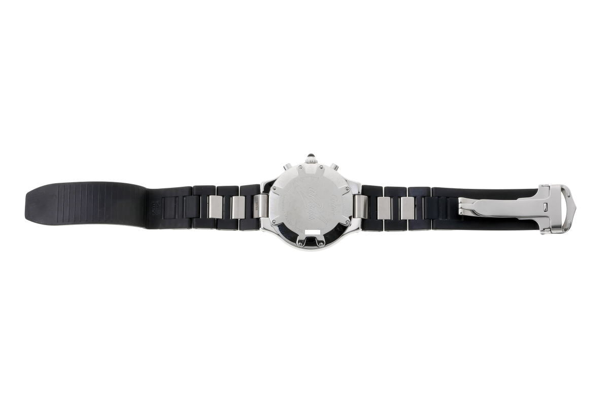Cartier カルティエ マスト21 クロノスカフ クォーツ W10125U2 SS / ラバー メンズ 時計 2510255