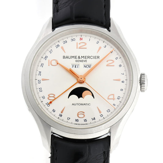 BAUME＆MERCIER ボーム＆メルシエ クリフトン コンプリートカレンダー オートマチック M0A10213 SS メンズ 時計 2510256