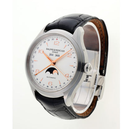 BAUME＆MERCIER ボーム＆メルシエ クリフトン コンプリートカレンダー オートマチック M0A10213 SS メンズ 時計 2510256