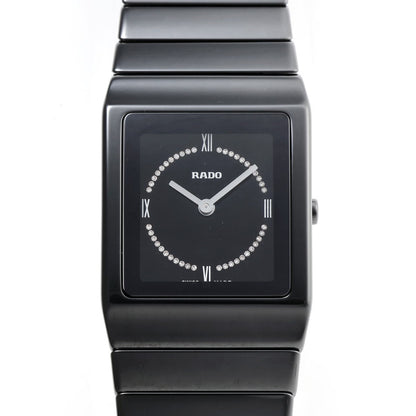 RADO ラドー セラミカ ウォッチ サークルダイヤ クォーツ R21702732 / 01.420.0702.3.073 CE / TI レディース 時計 2510257