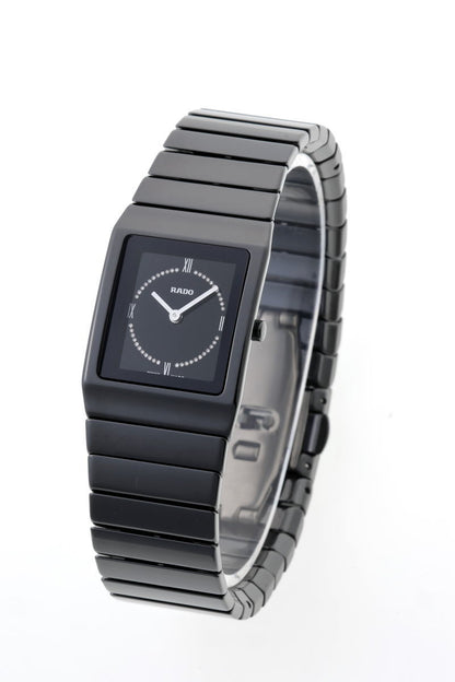RADO ラドー セラミカ ウォッチ サークルダイヤ クォーツ R21702732 / 01.420.0702.3.073 CE / TI レディース 時計 2510257