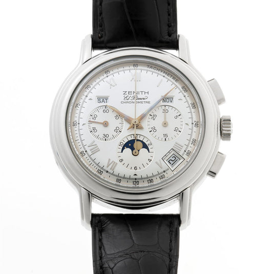 ZENITH ゼニス クロノマスター トリプルカレンダー オートマチック 14/01.0240.410 SS メンズ 時計 2510258
