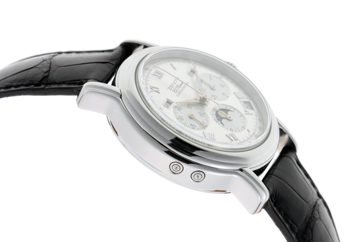 ZENITH ゼニス クロノマスター トリプルカレンダー オートマチック 14/01.0240.410 SS メンズ 時計 2510258