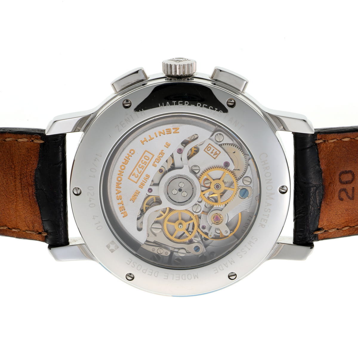 ZENITH ゼニス クロノマスター トリプルカレンダー オートマチック 14/01.0240.410 SS メンズ 時計 2510258