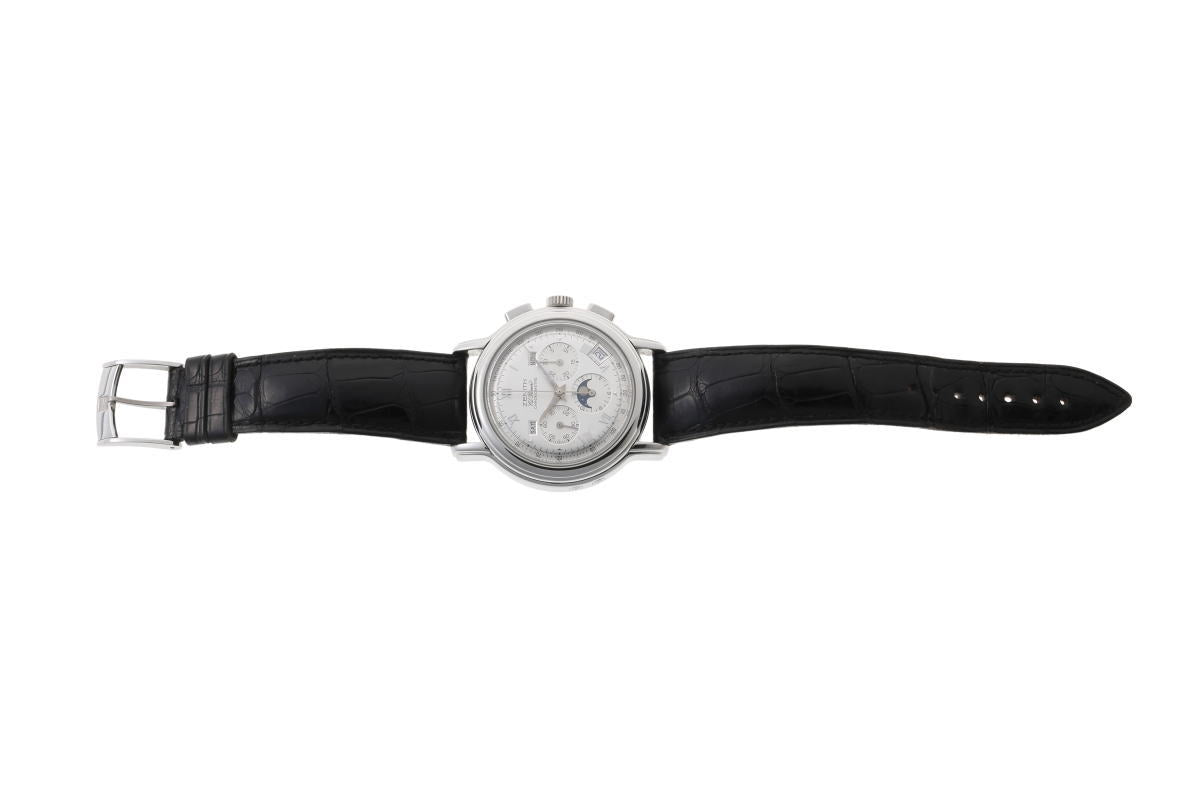 ZENITH ゼニス クロノマスター トリプルカレンダー オートマチック 14/01.0240.410 SS メンズ 時計 2510258