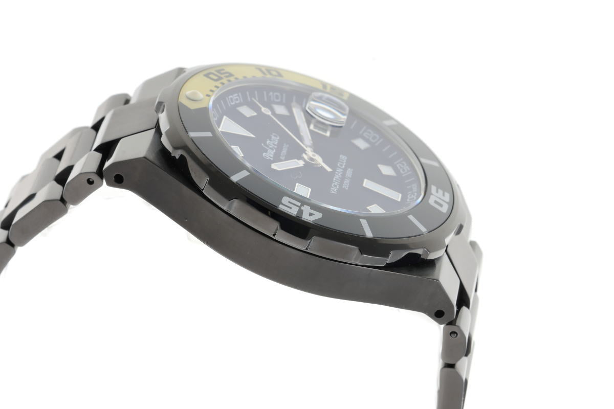 PaulPicot ポールピコ ヨットマンクラブ オートマチック 1251.NJ.SMGN.4000N.3614 SS PVD メンズ 時計 2510260