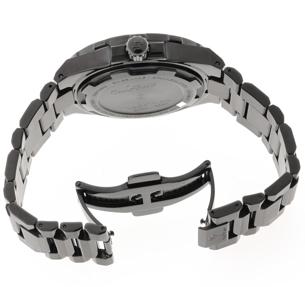 PaulPicot ポールピコ ヨットマンクラブ オートマチック 1251.NJ.SMGN.4000N.3614 SS PVD メンズ 時計 2510260