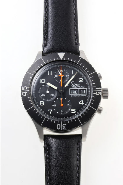 SINN ジン 156B ミリタリー クロノグラフ オートマチック Cal.レマニア5100 156.B SS メンズ 時計 2510263